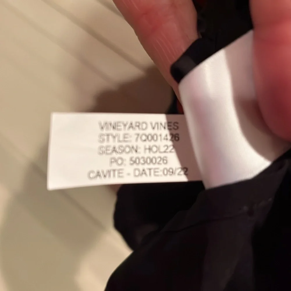 Vineyard‎ Vines holiday tartan plaid girls dress XL like new - Picture 10 of 10